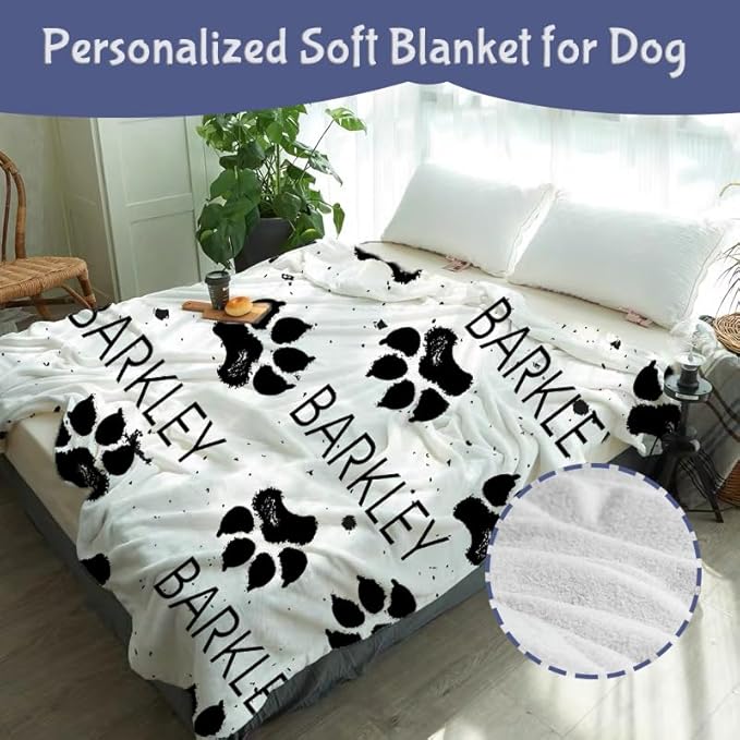 Personalized Dog Blanket with Name - Image 5
