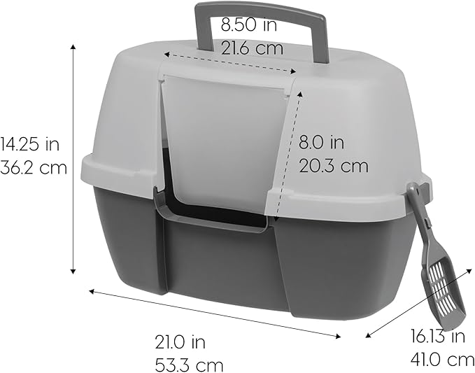 IRIS USA Cat Litter Box - Image 2