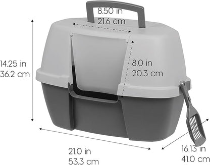IRIS USA Cat Litter Box - Image 2