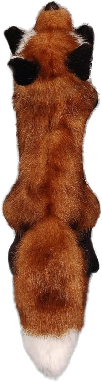 ALL FOR PAWS Squeaky Doy Toy, Fox Dog Toy for Small Medium Breed, Puppy Fetch by Home