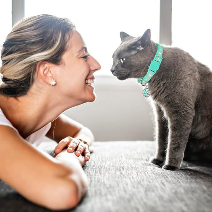 Baeuppit 2Pcs Breakaway Cats Collars Cat Collars - Image 2