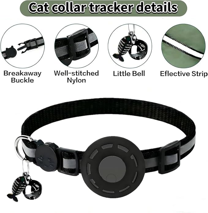 Pet Tracker, GPS Collar for Cats Smart tag, Waterproof Compatible - Image 8