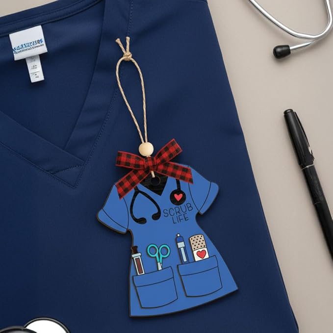 Nurse Ornament, Christmas Ornament, New Nurse Gift, Meaningful Christmas - Image 5