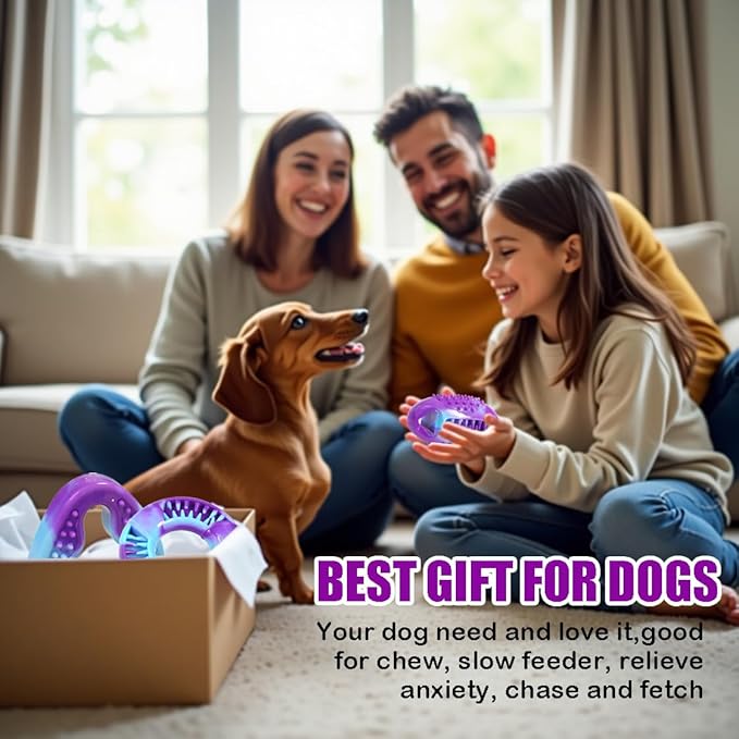 3 Pack TPR Rubber Chew Toys for Puppy, Small Dog & Senior Dog | Stuffable - Image 7