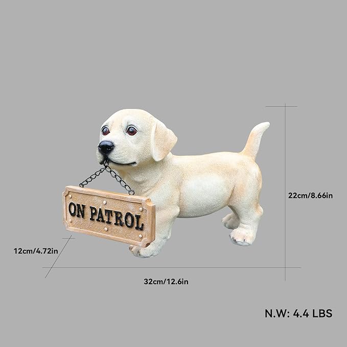 Labrador Dog Garden Statue - Image 5
