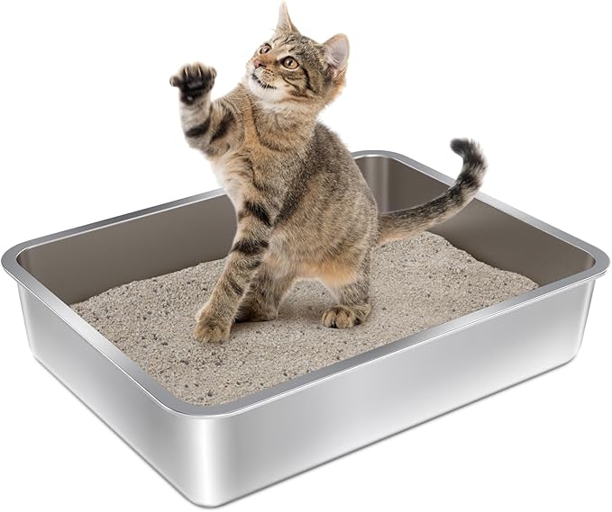 Stainless Steel Litter Box by StainlessSteelLitterBox