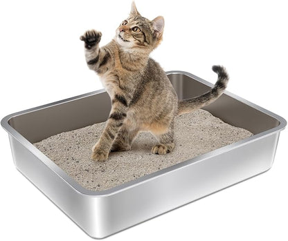 Stainless Steel Litter Box by StainlessSteelLitterBox