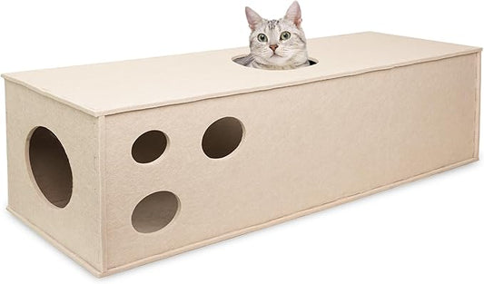 PETKARAY Cat Tunnel, Original Cat Hideaway Cave by PETKARAY