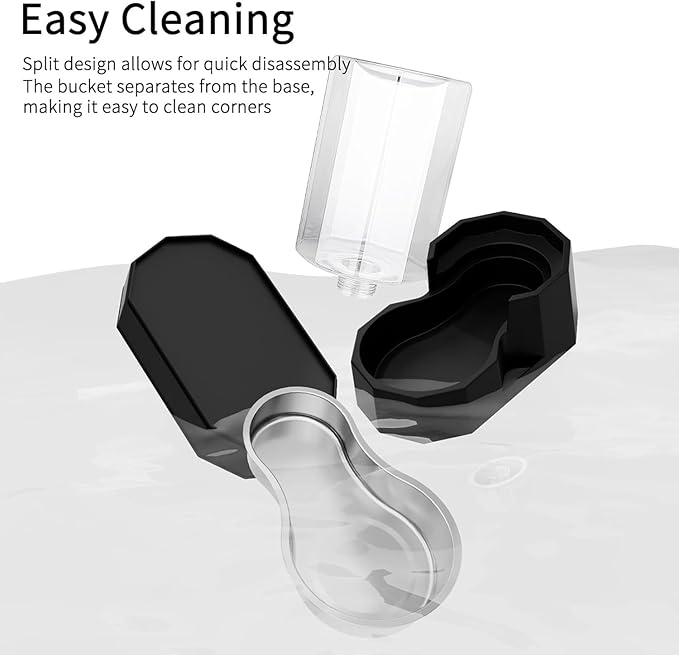 Sfozstra Gray 7L Raised Gravity Dog Water Dispenser - Image 3