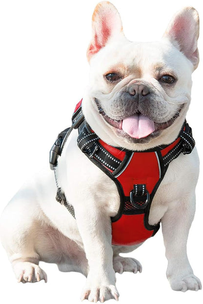 PHOEPET No Pull Dog Harnesses for Small Dogs Reflective Adjustable Front Clip - Image 6