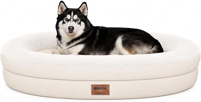 Orthopedic Dog Bed for Extra Large Dogs, XL Waterproof Dog Bed by Wozoke