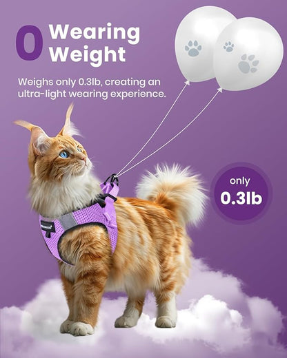 FAYOGOO Cat Harness, Cat Leash and Harness Set - Image 4