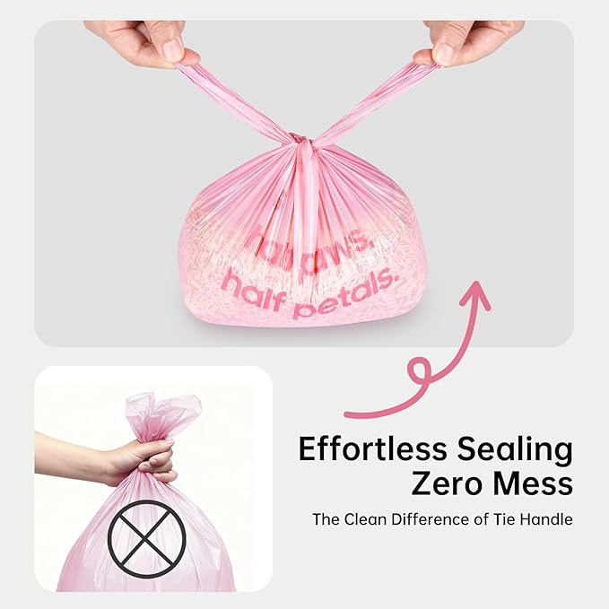 125 Count Cat Poop Bags Cherry Blossom Scented - Image 3