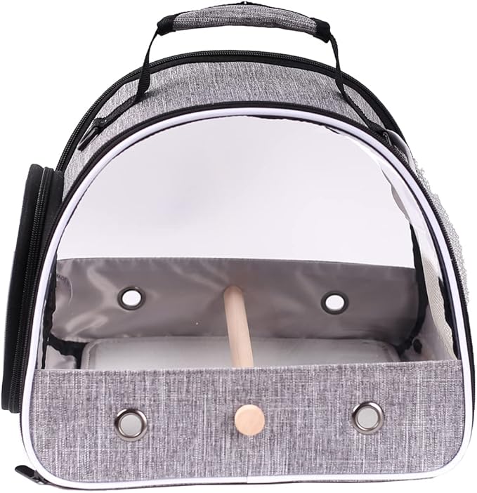 Small Bird Travel Carrier, Portable Bird Travel Cage - Image 5