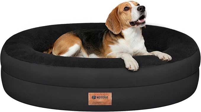 Orthopedic Dog Bed for Medium Dogs, Waterproof Dog Bed by Wozoke