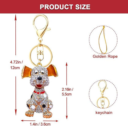 Dog Ornaments for Christmas Tree, Handmade Metallic Ornament - Image 5