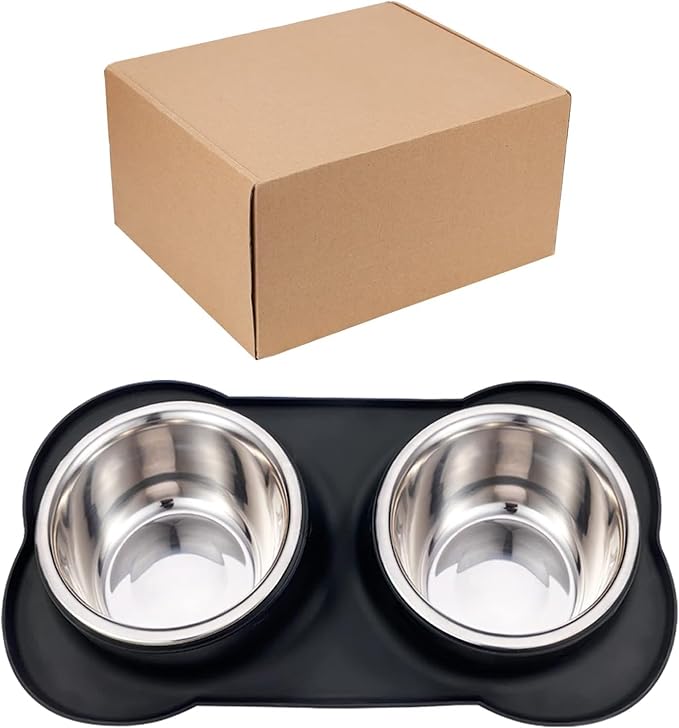 AsFrost Dog Food Bowls Stainless Steel Dog Bowls, Dog Food and Water Bowl Set - Image 8