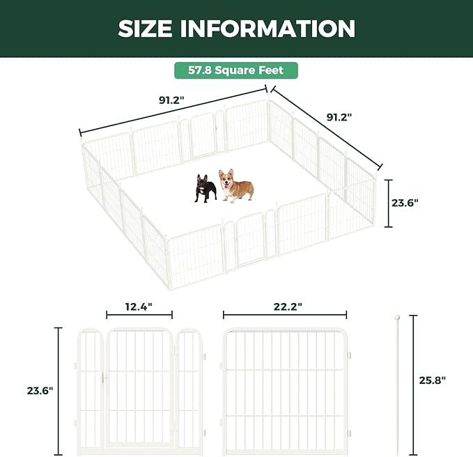 FXW Rollick Unleashed Dog Playpen - Image 7