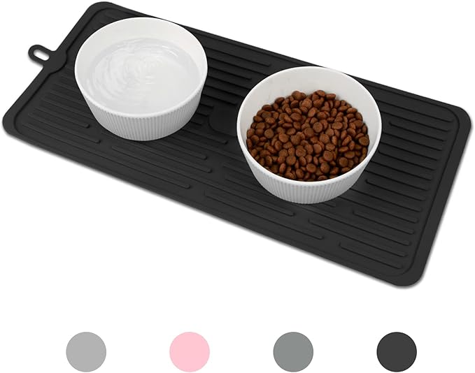 Waterproof Pet Placemat, Feeding Mats, Non Slipping Cat Food Mats, Cat Food Mats by Dahaiwua-Petsupplies