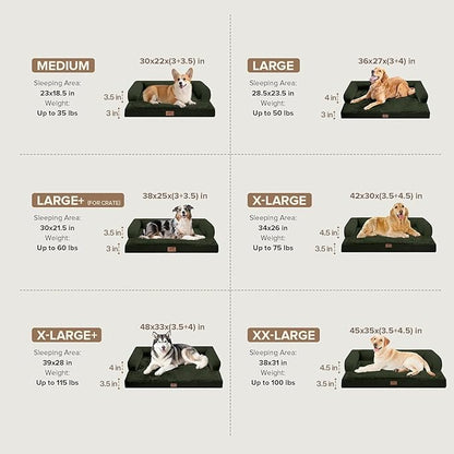 Dog Bed Medium Size Dog-Orthopedic Waterproof Bed - Image 2