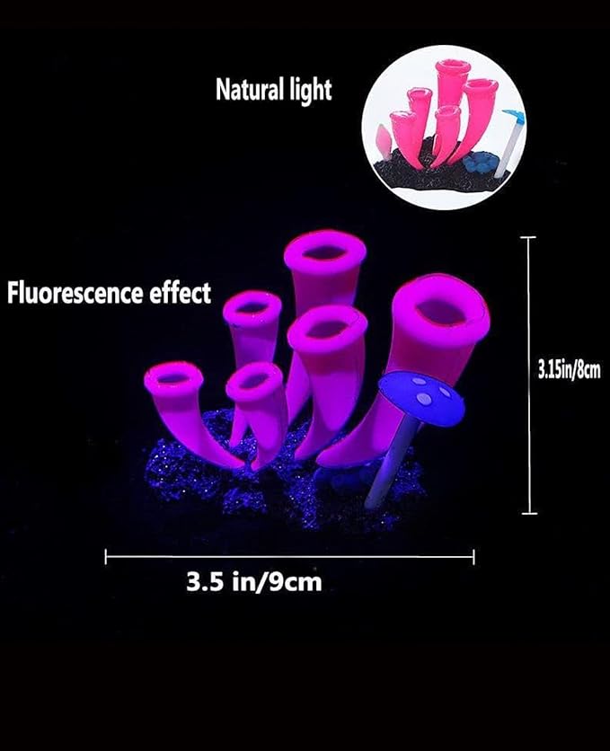 ZtohPyo 4 Pieces Aquarium Fish Tank Decorations - Image 7