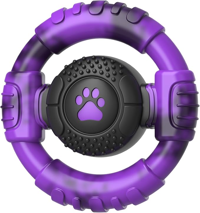 Pamlulu Tough Dog Toys for Aggressive Chewers, Indestructible Dog Toy for Large by Home