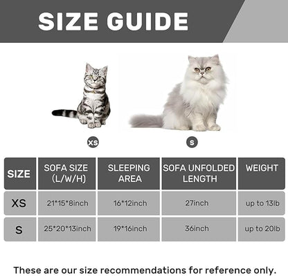 Hollypet Cat Bed Fluffy Plush Multifunctional Double-Layer Machine Washable - Image 8