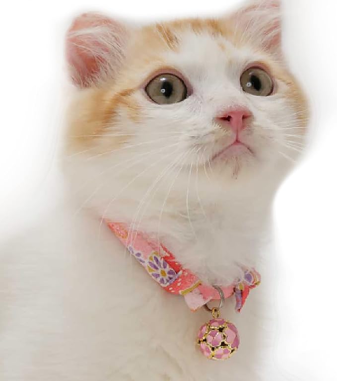 Necoichi Chirimen Cat Collar - Image 5