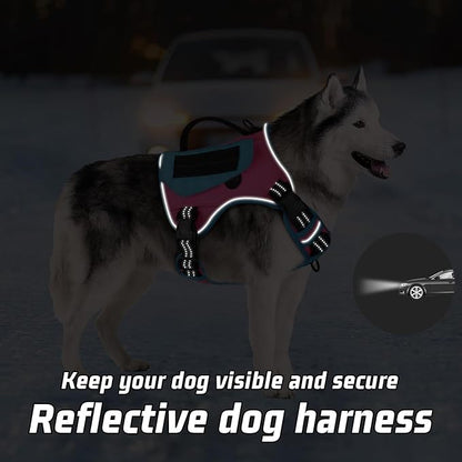 WINGOIN Tactical Dog Harness for Small Dogs, No Pull Harness - Image 3