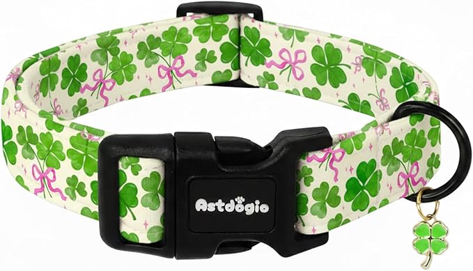 St. Patrick's Day Dog Collar, Cute Dog Collars by Unknown
