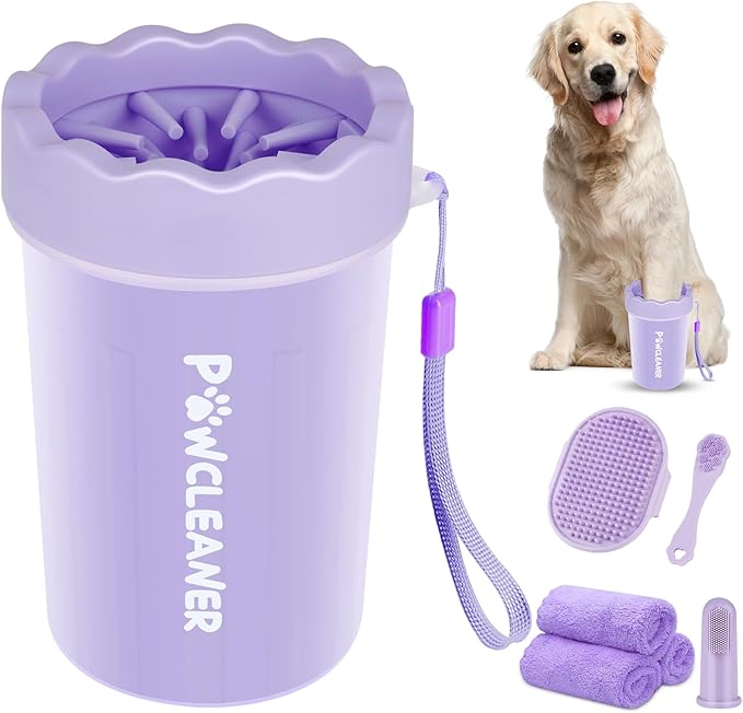 Professional 7 in 1 Dog Paw Cleaner by Comotech