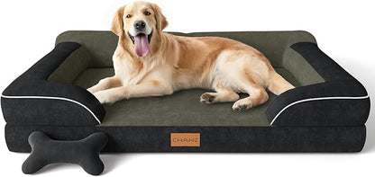 CWAWZ Extra Large Dog Bed, Orthopedic Dog Bed by CWAWZ