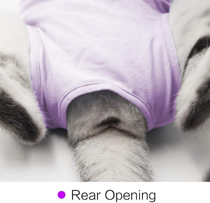 kzrfojy Cat Surgery Recovery Suit Cat Onesie - Image 5