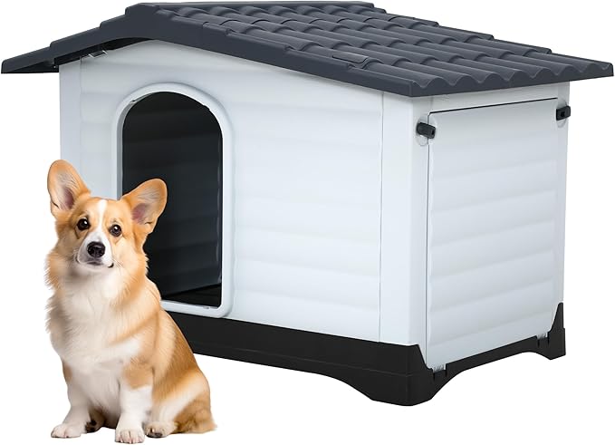 FDW Dog House Indoor Outdoor Durable House by FDW