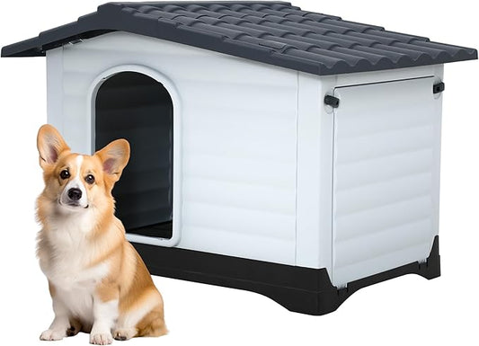 FDW Dog House Indoor Outdoor Durable House by FDW