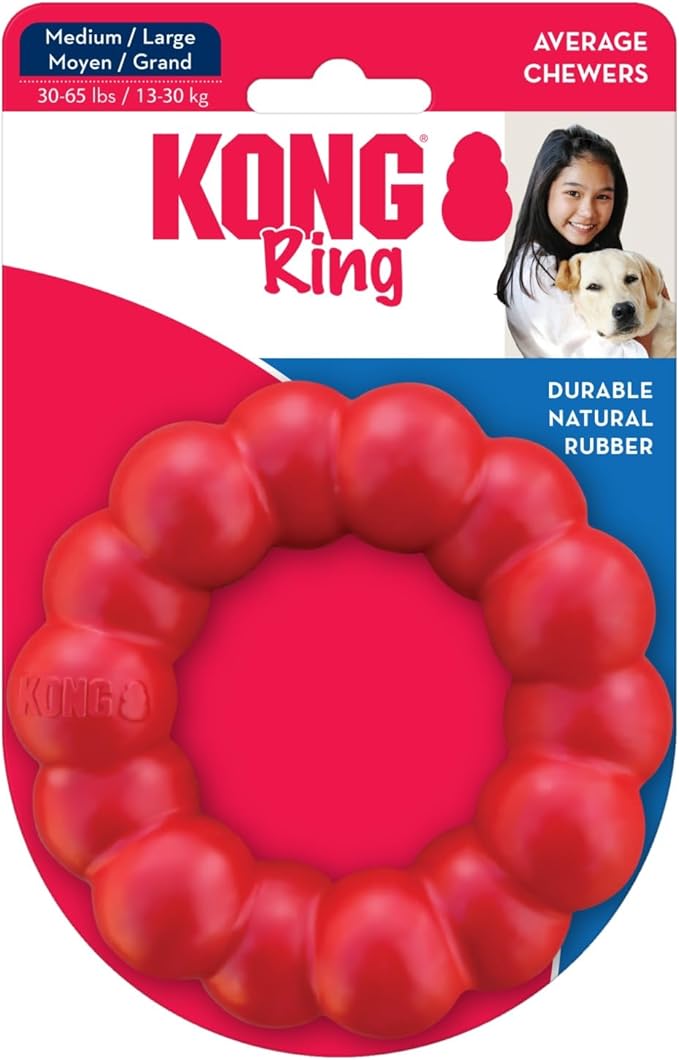 KONG Ring - Natural Rubber Ring Toy - Image 9