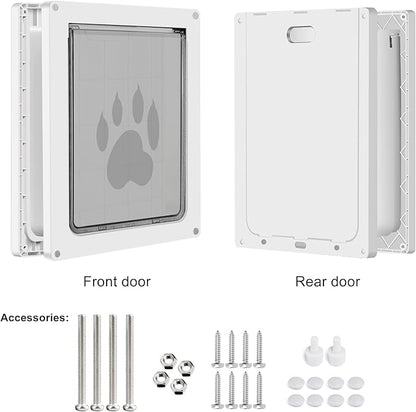 CEESC Large Dog Door for Pets Up to 100 lb, Weatherproof Pet Door for Cats and - Image 8
