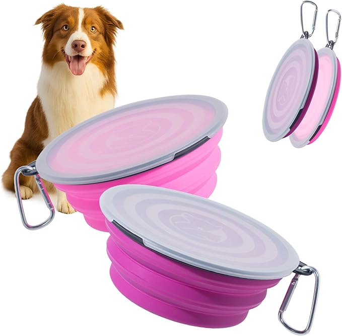 SLSON Dog Bowls Pet Collapsible Bowl - Image 6