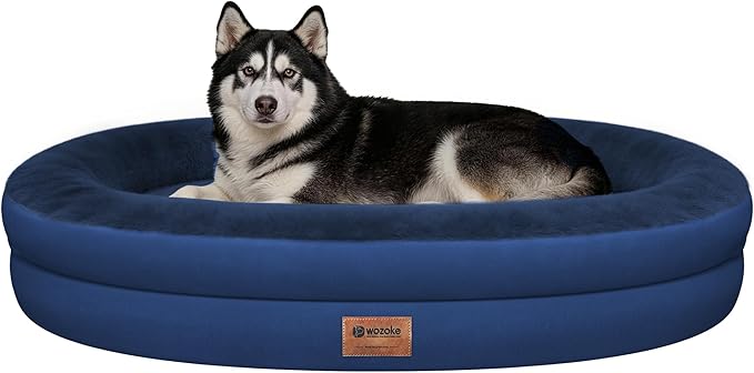 Orthopedic Dog Bed for Extra Large Dogs, XL Waterproof Dog Bed by Wozoke