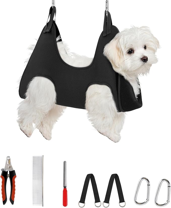 Supet Dog Grooming Hammock Harness by Supet
