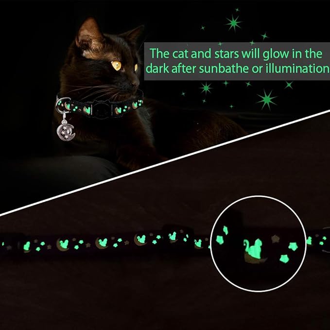 Baeuppit 2Pcs Breakaway Cats Collars Cat Collars - Image 3