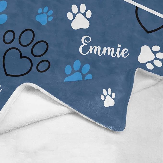 M YESCUSTOM Personalized Dog Blankets, Custom Pet Blanket - Image 6