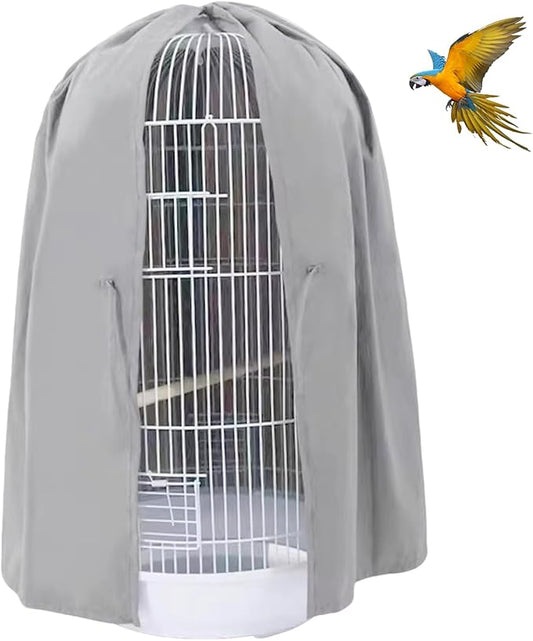 QBLEEV Round Parrot Birdcage Cover Pet Universal Blackout Cage Cover Shade by QBLEEV