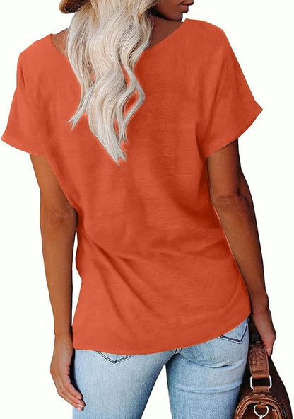 NIUBIA Women's T Shirts Summer Tops Simple Heart Graphic Shirts Sayings Short - Image 3