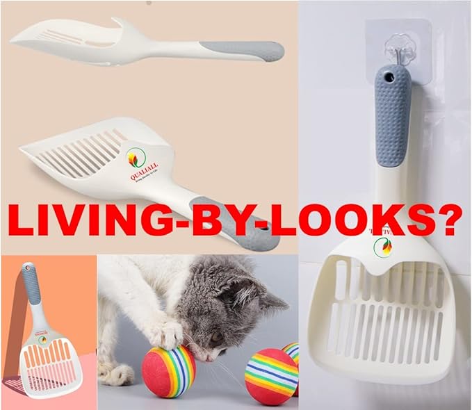 QUALIALL Cat Kitty Litter Box Poop Pooper Scoop Scooper - Image 9