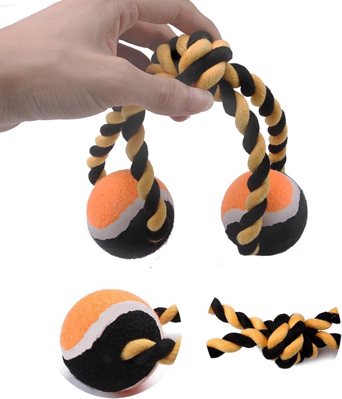 Puppy Chew Toys, Soft Durable Fabric Indestructible Interactive Dog Toy - Image 4