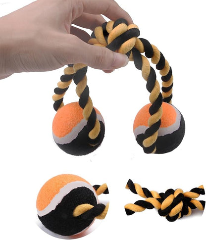 Puppy Chew Toys, Soft Durable Fabric Indestructible Interactive Dog Toy - Image 4