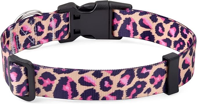 Mihqy Dog Collar with Bohemia Floral Tribal Geometric Patterns by Mihqy