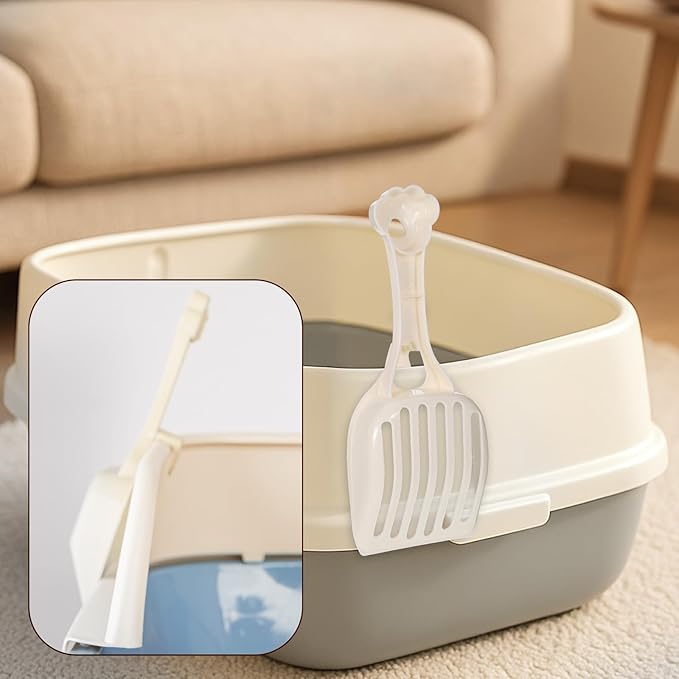 COMNICO Cat Litter Scoop, Durable Plastic Kitty Litter Sifter Scooper - Image 6
