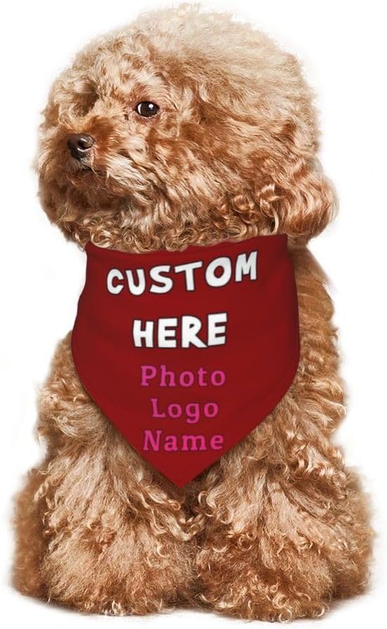 Custom Pet Scarf Dog Bandana - Image 6